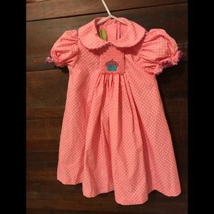 Smocked cupcake dress